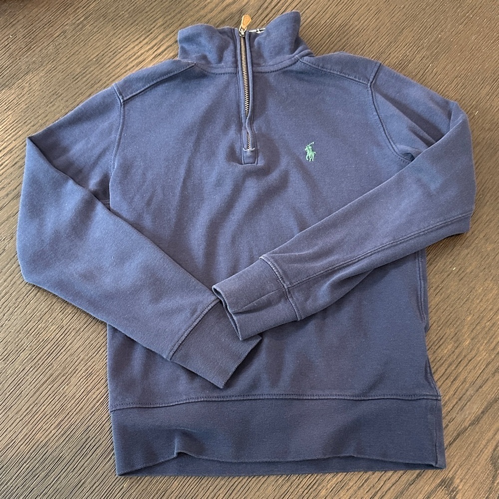 Polo by Ralph Lauren Kids Blue Zip-Up Sweater